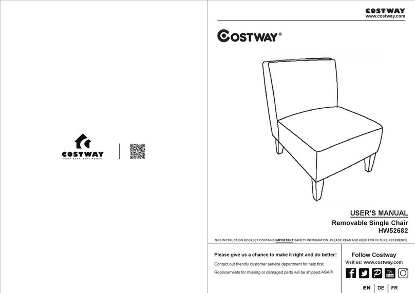 Costway HW52682 User manual