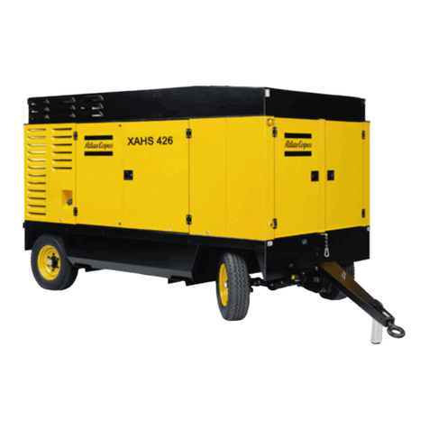 Atlas Copco XAMS 496 User manual