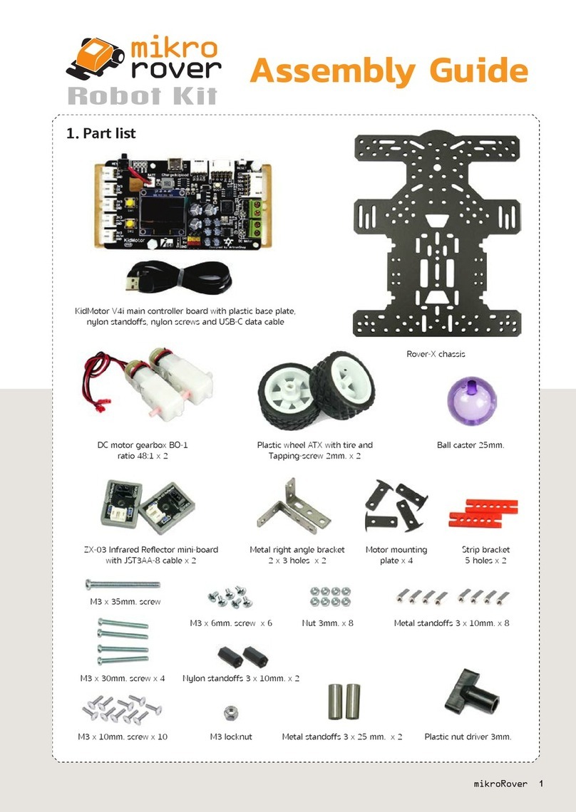 In-Ex mikroRover Assembly guide