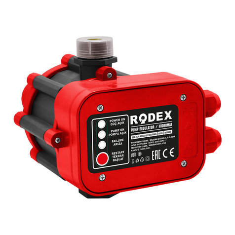 RODEX RDX855 instruction manual