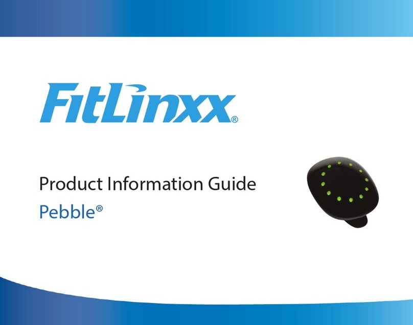 FitLinxx Pebble Product information guide