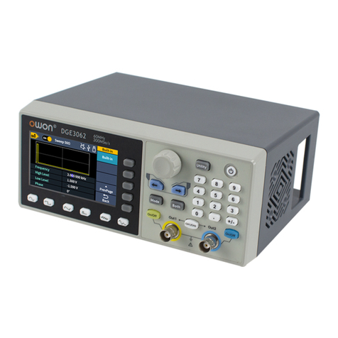 Owon DGE3000 Series user manual