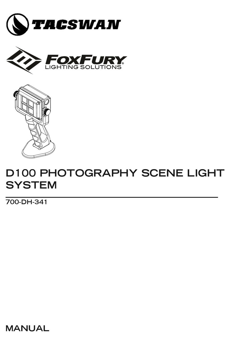 TACSWAN FoxFury D100 manual