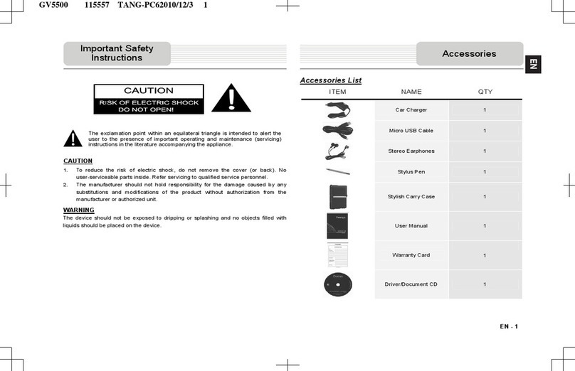 Prestigio GeoVision 5500 manual