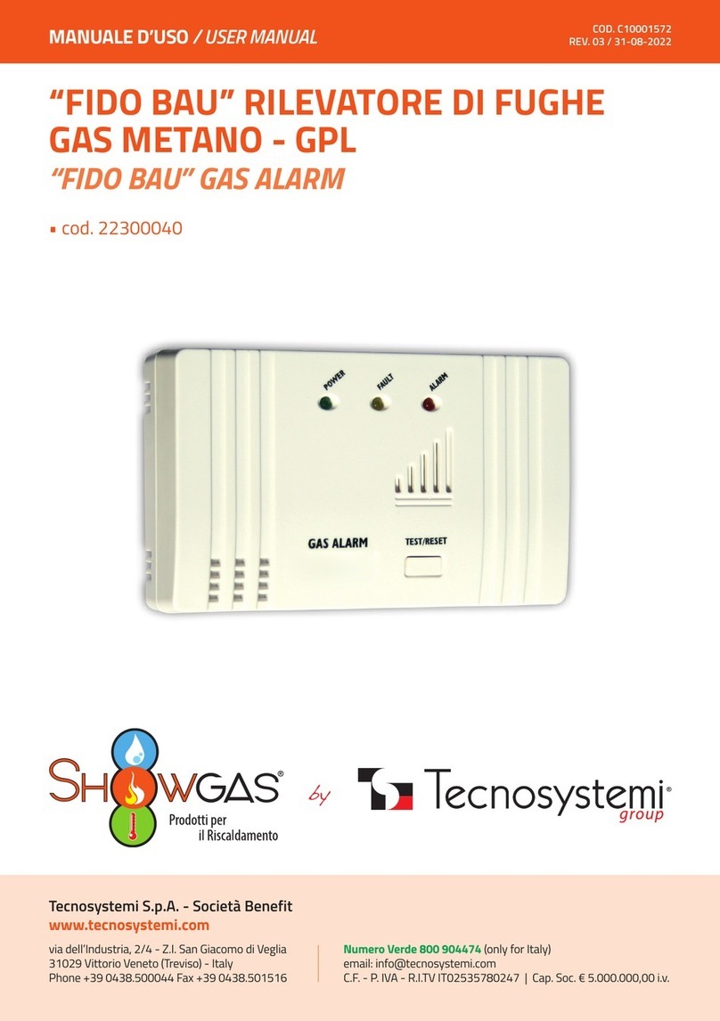 Tecnosystemi FIDO BAU user manual