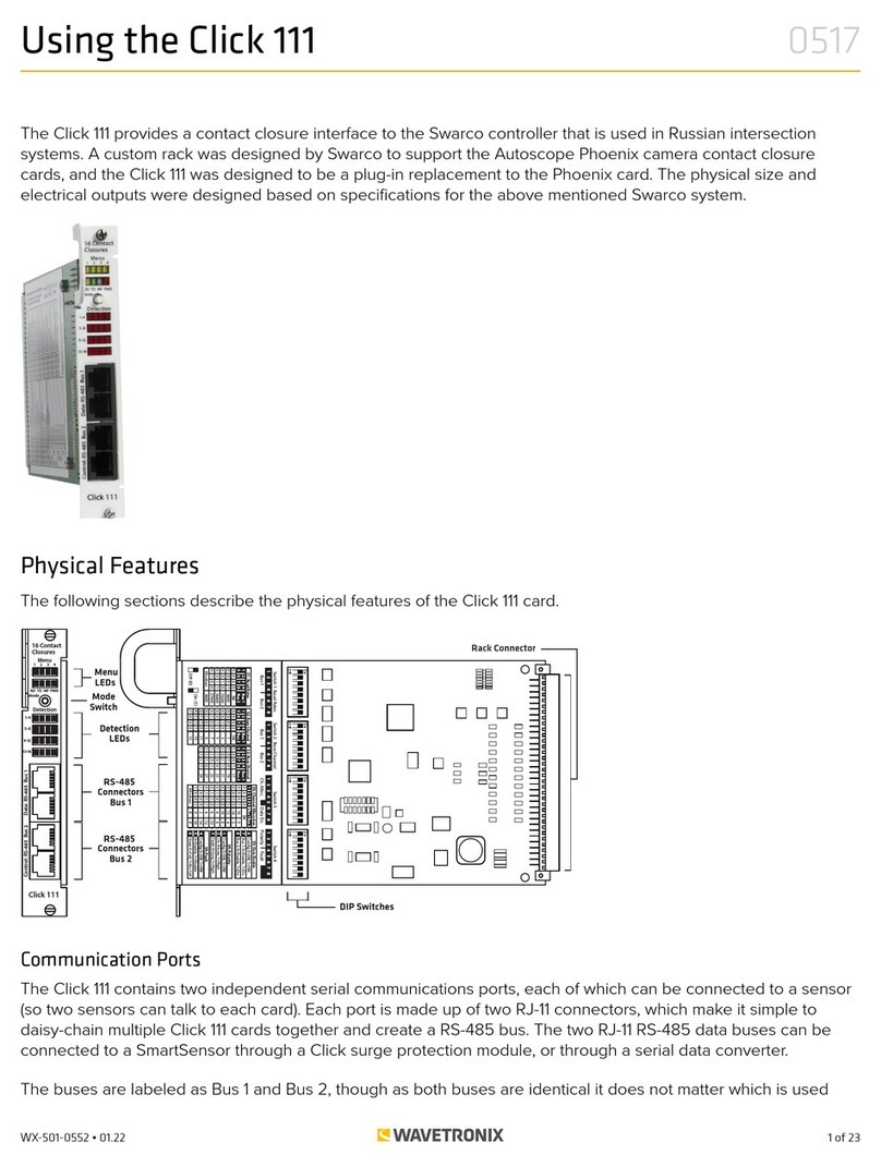 Wavetronix Click 111 Guide