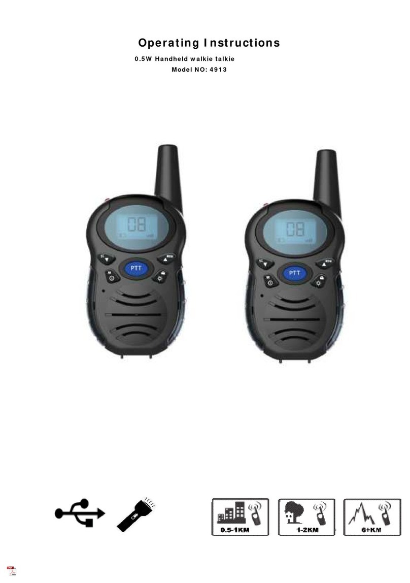 Freetalker 4913 User manual