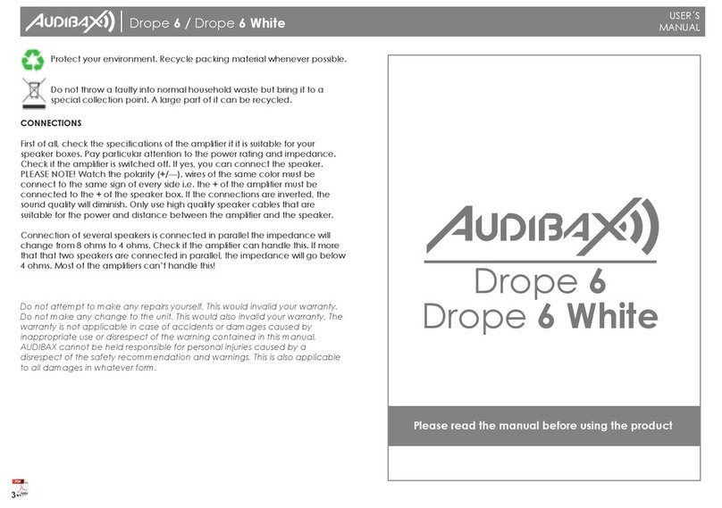 Audibax Drope 6 user manual