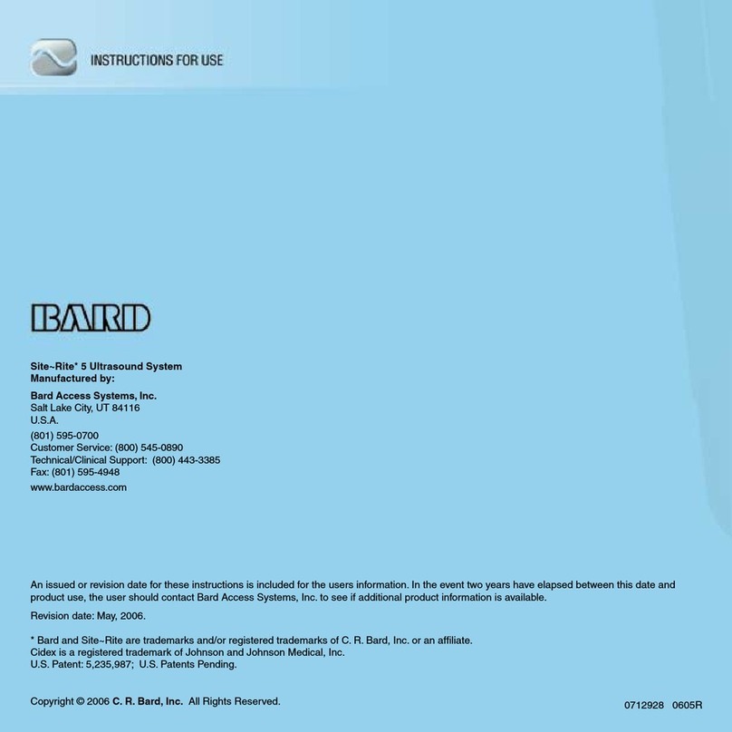 Bard Site-Rite 5 User manual