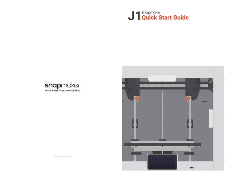 Snapmaker J1 User manual Snapmaker J1 User manual