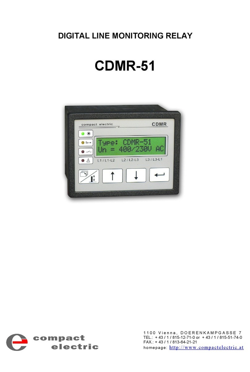 Compact Electric CDMR-51 manual