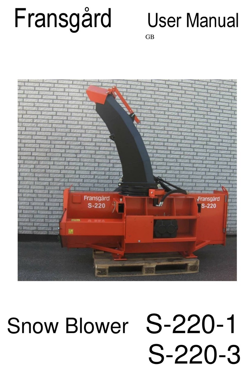 Fransgard S-220-1 user manual