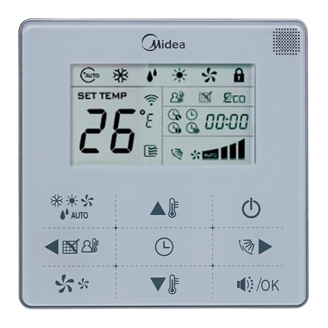 Midea KJR-29B/BK-E quick start guide