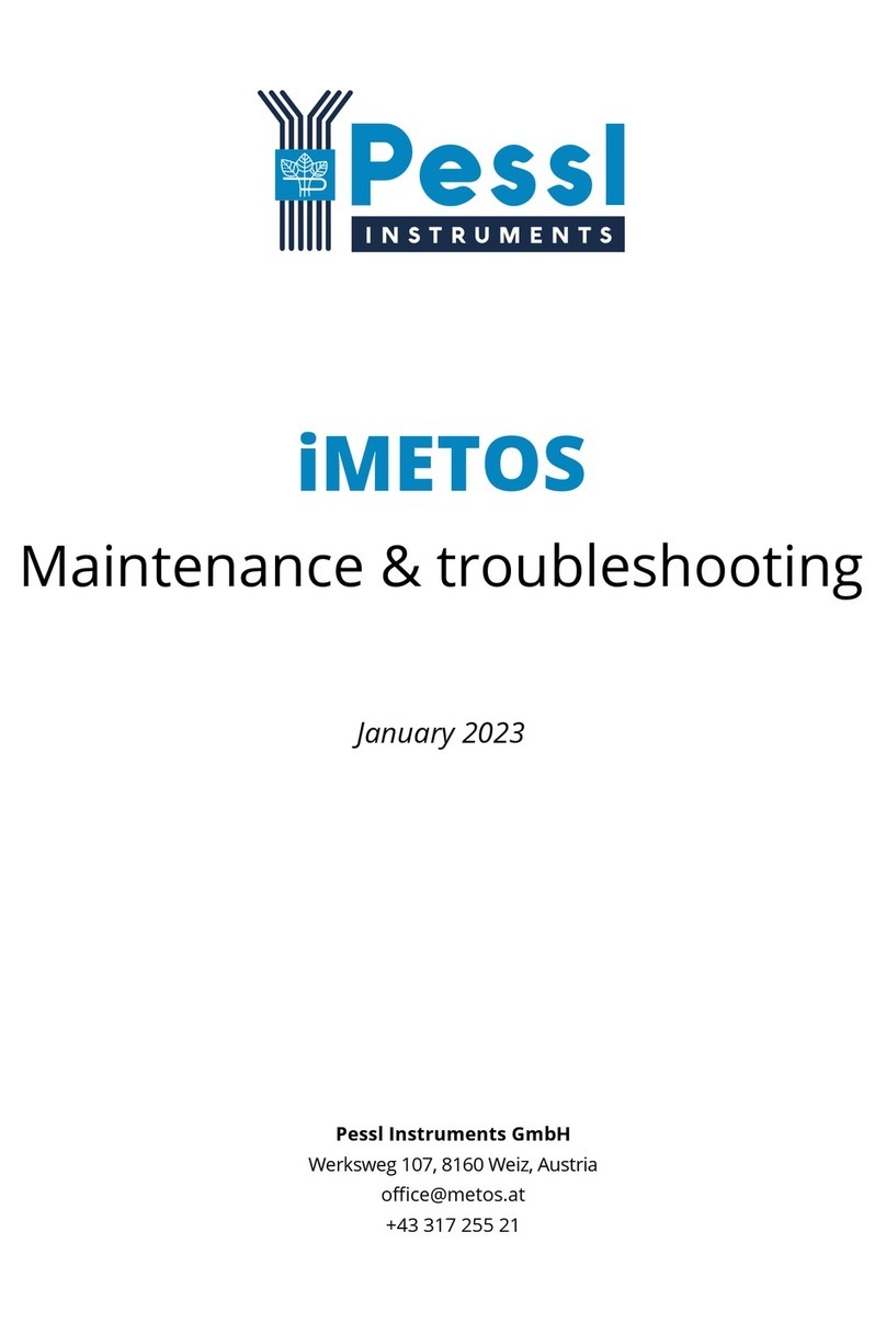 Pessl Instruments iMETOS Maintenance & troubleshooting Pessl Instruments iMETOS Maintenance & troubleshooting