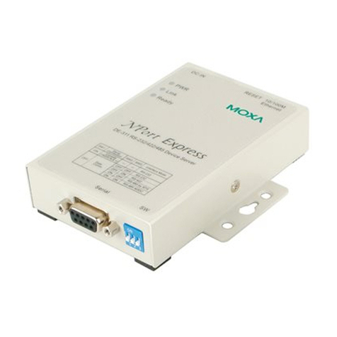 Moxa Technologies NPort DE-311 Manual