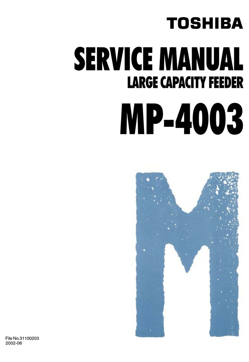 Toshiba MP-4003 Service manual