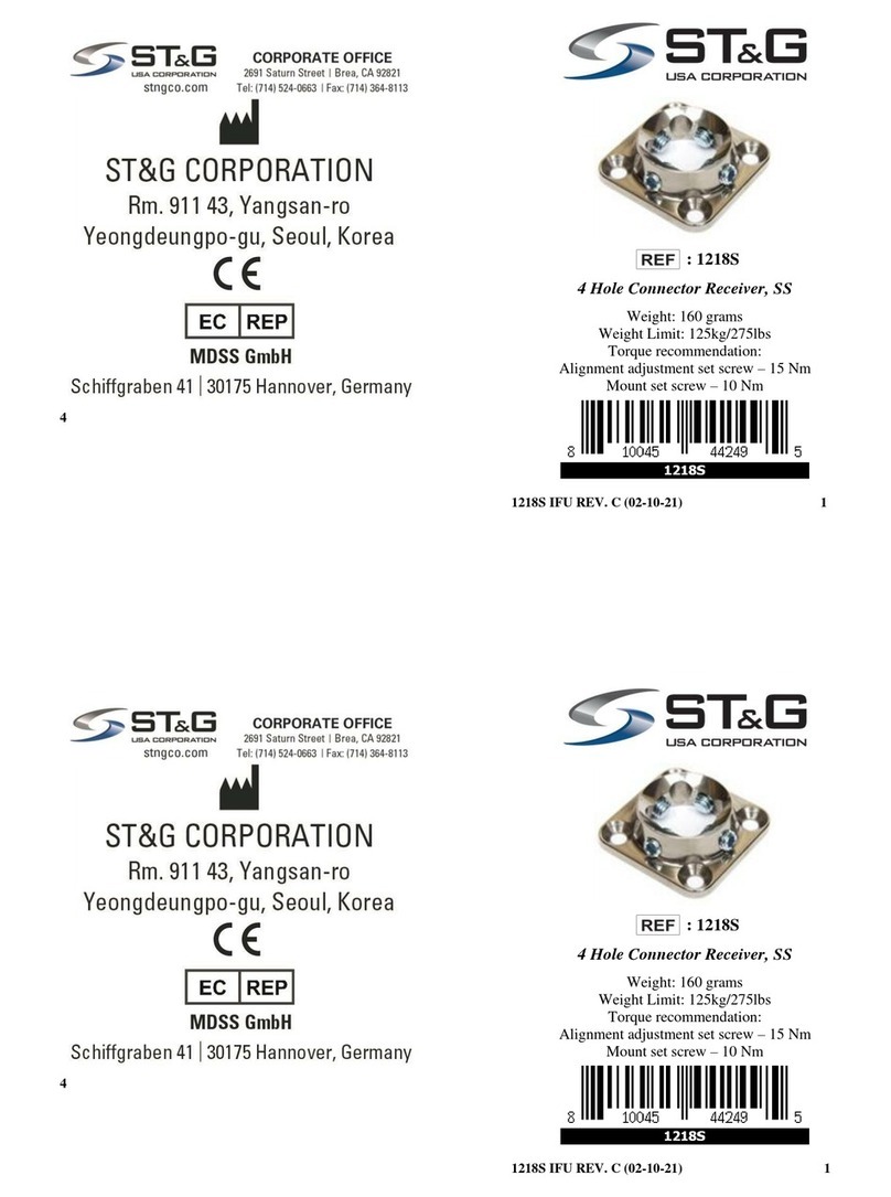 ST&G 1218S quick start guide