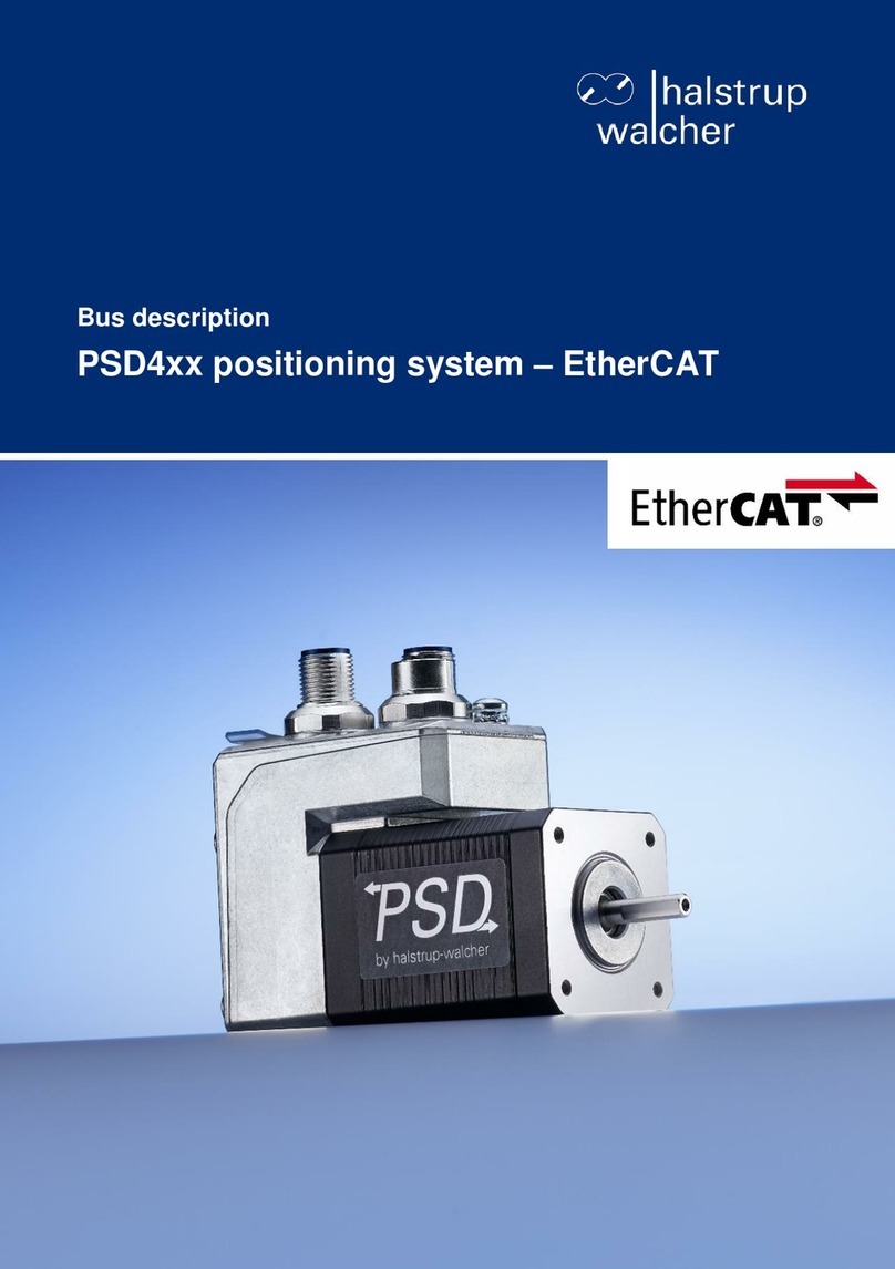 halstrup-walcher PSD4 Series User manual halstrup-walcher PSD4 Series User manual