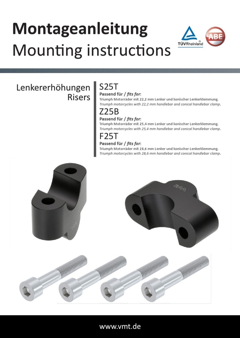 VMT S25T Mounting instructions