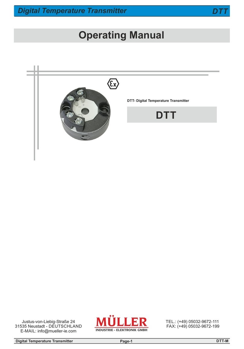 Muller DTT operating manual
