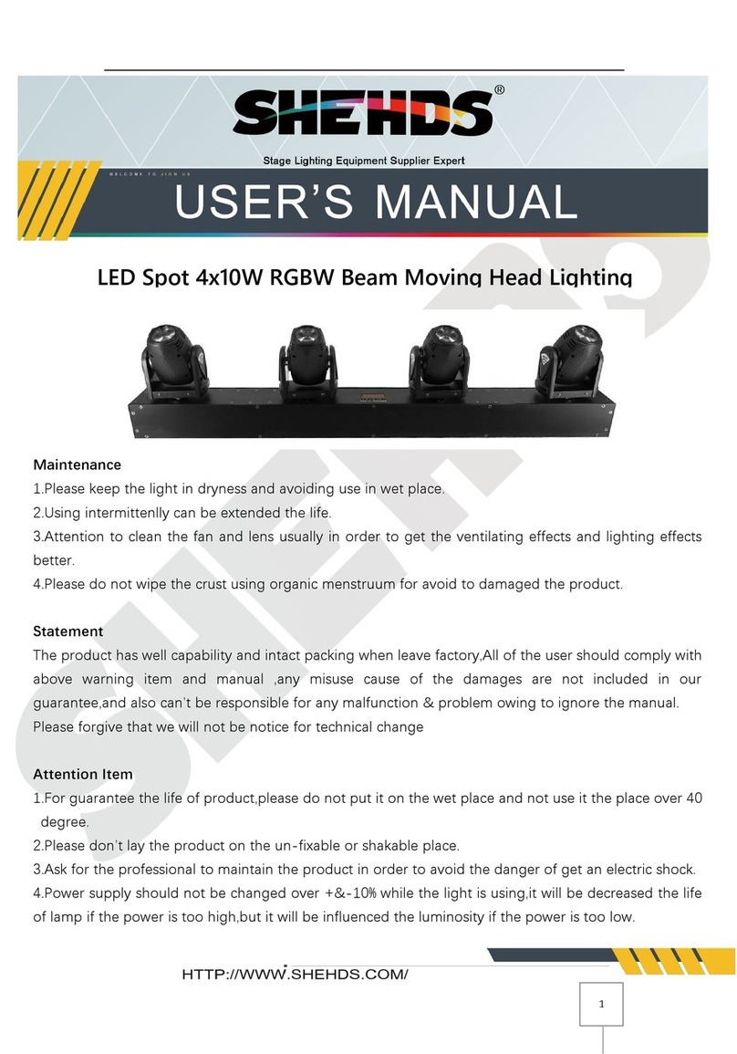 Shehds SHE-MnSB0410W user manual