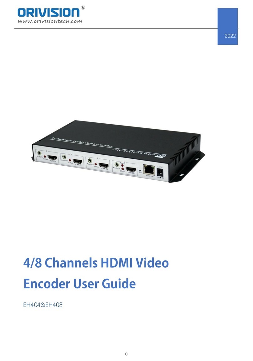 Orivision EH404 user guide