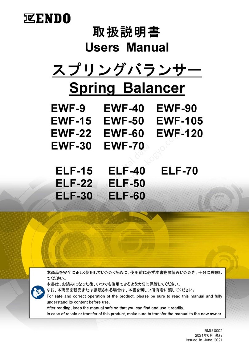 Endo EWF-9 User manual