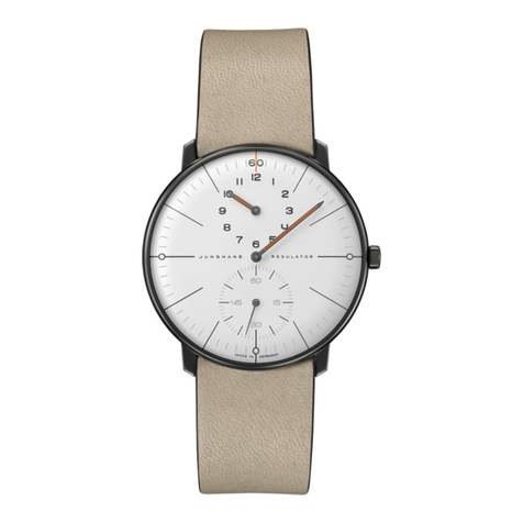 Junghans max bill Automatic 60 User manual