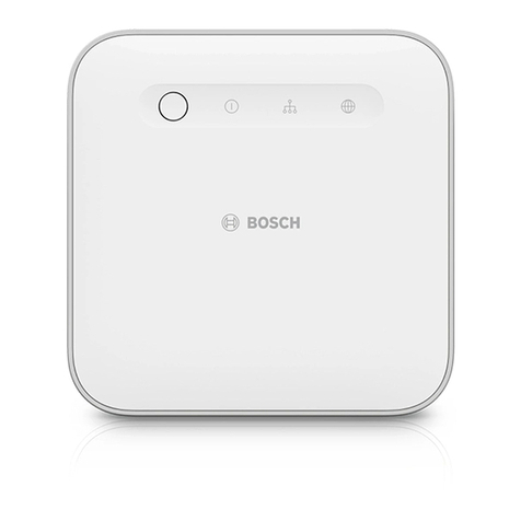Bosch Smart Home controller II Operator's manual