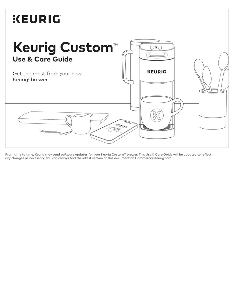 Keurig Custom K-Cup User manual