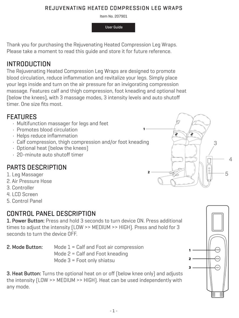 Sharper Image 207901 User manual Sharper Image 207901 User manual