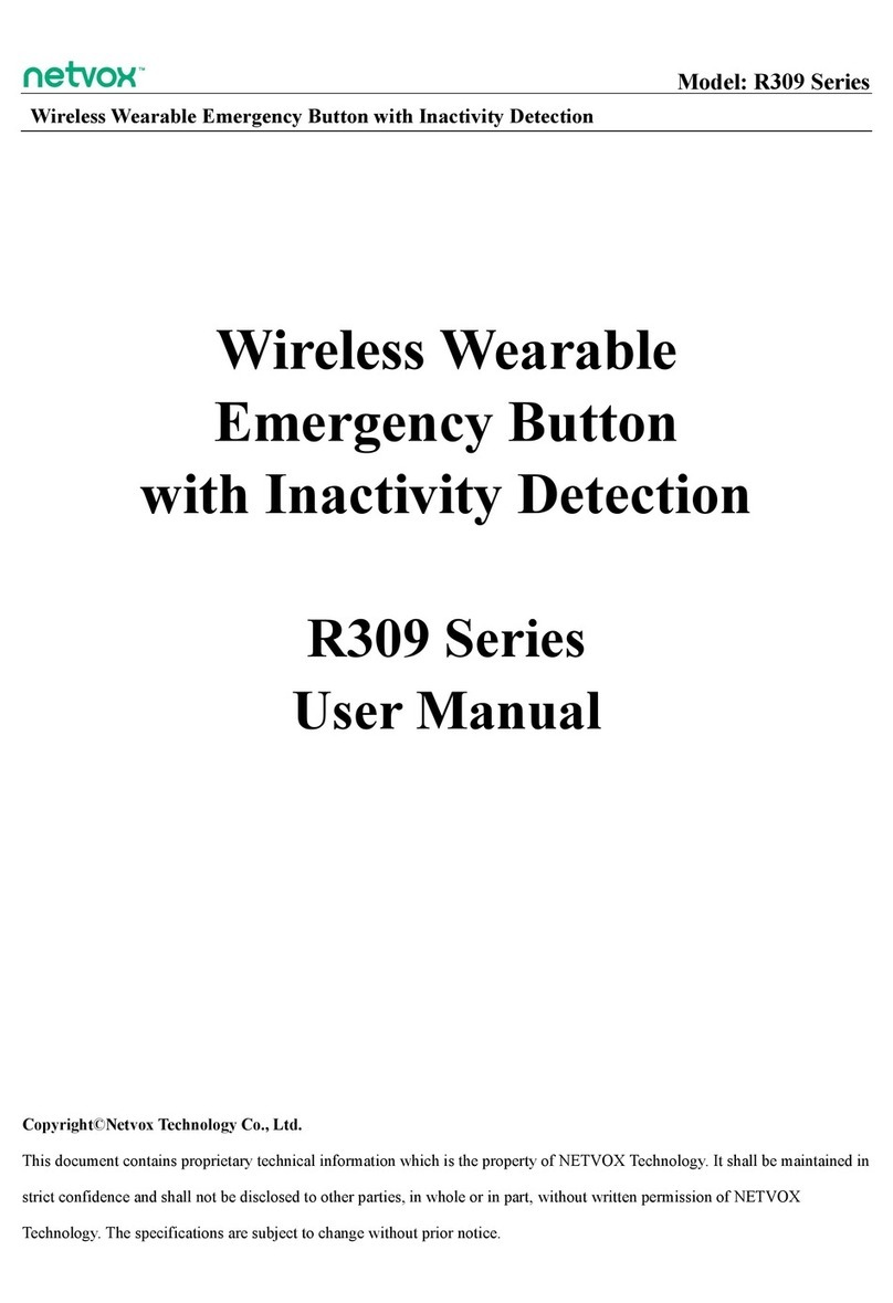 netvox R309 Series User manual