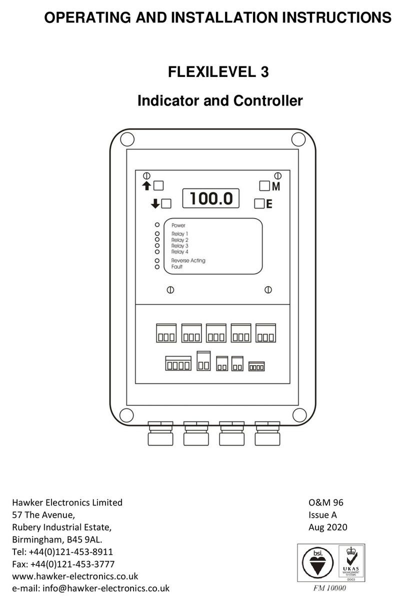 Hawker FLEXILEVEL 3 Operating and installation instructions