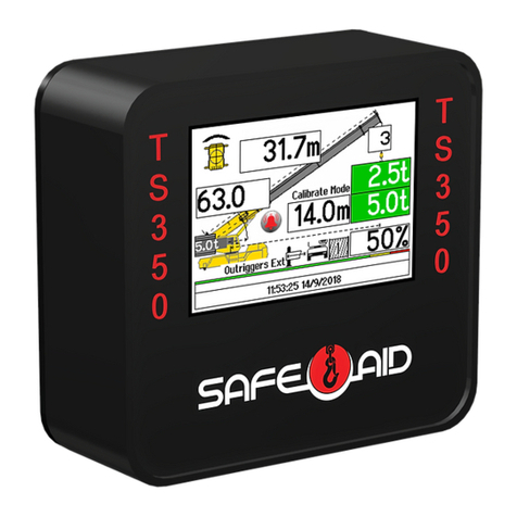 ELEC-MECH SAFE-AID TS350 Operator's manual