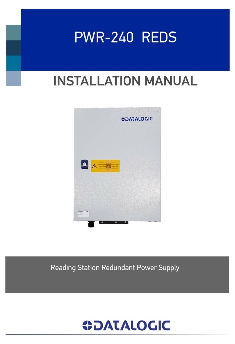 Datalogic PWR-240 installation manual