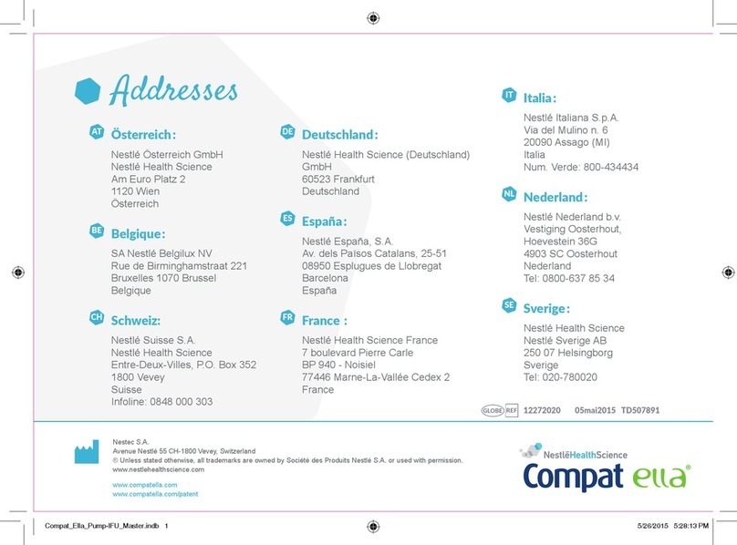 Nestle Health Science Compat ella instruction manual