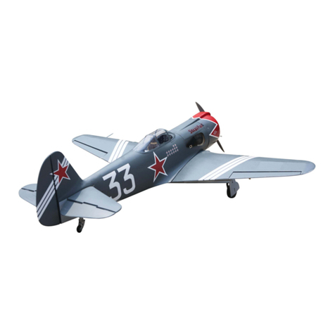 Seagull Models YAKOVLEV YAK 3 User manual