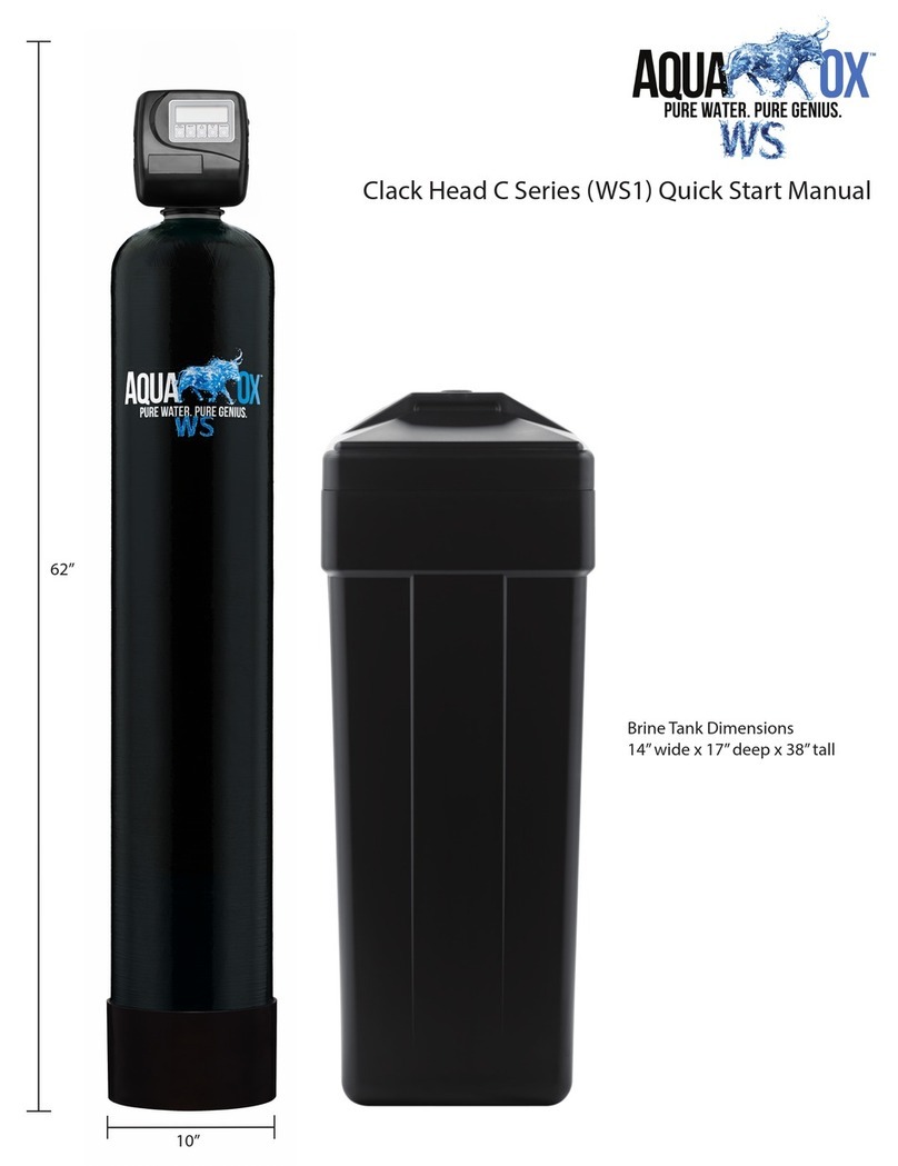 Aquaox C Series Quick start manual