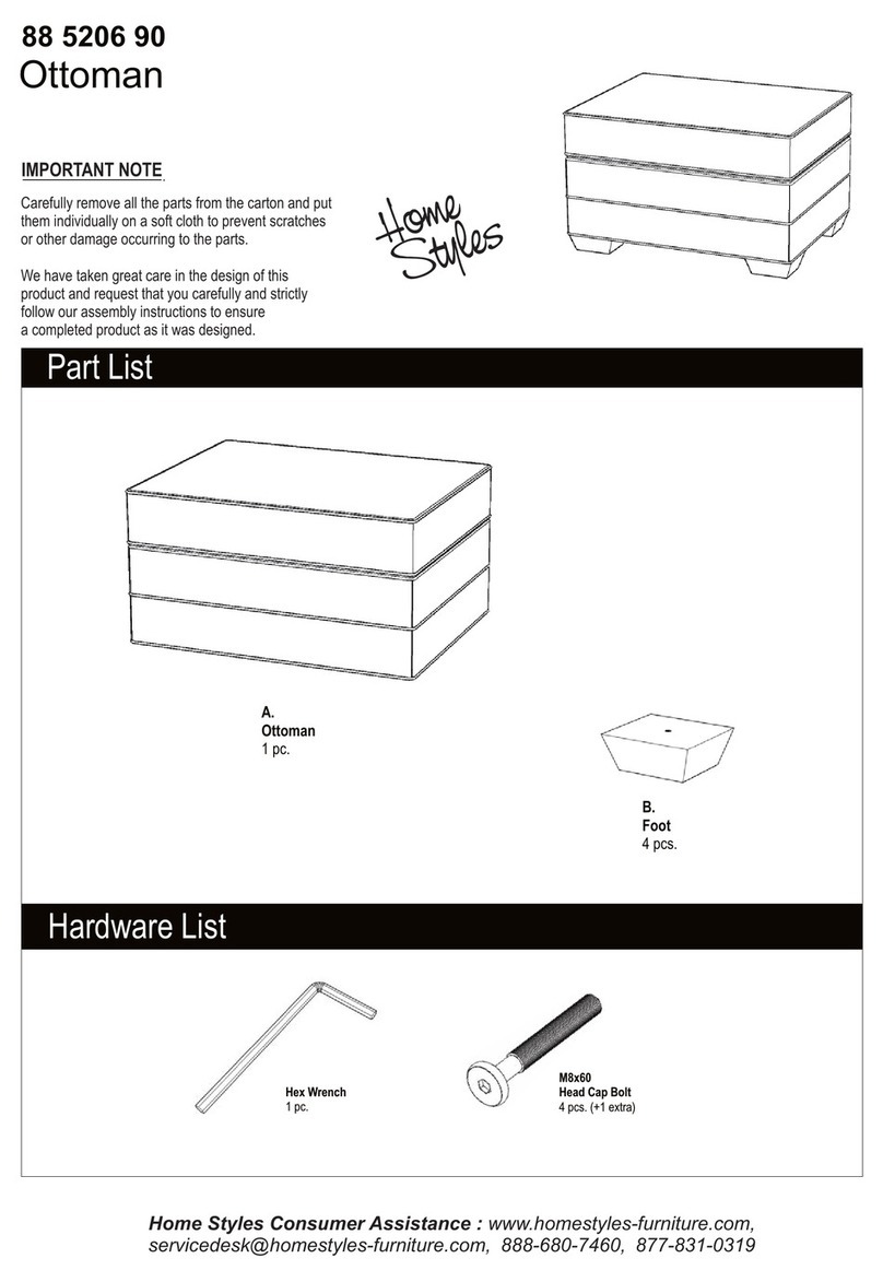 Home Styles 88 5206 90 User manual Home Styles 88 5206 90 User manual