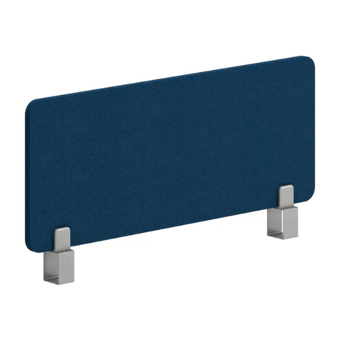 HON Universal Screens installation instructions