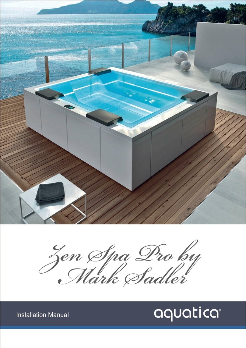 Aquatica Digital Zen Spa Pro installation manual