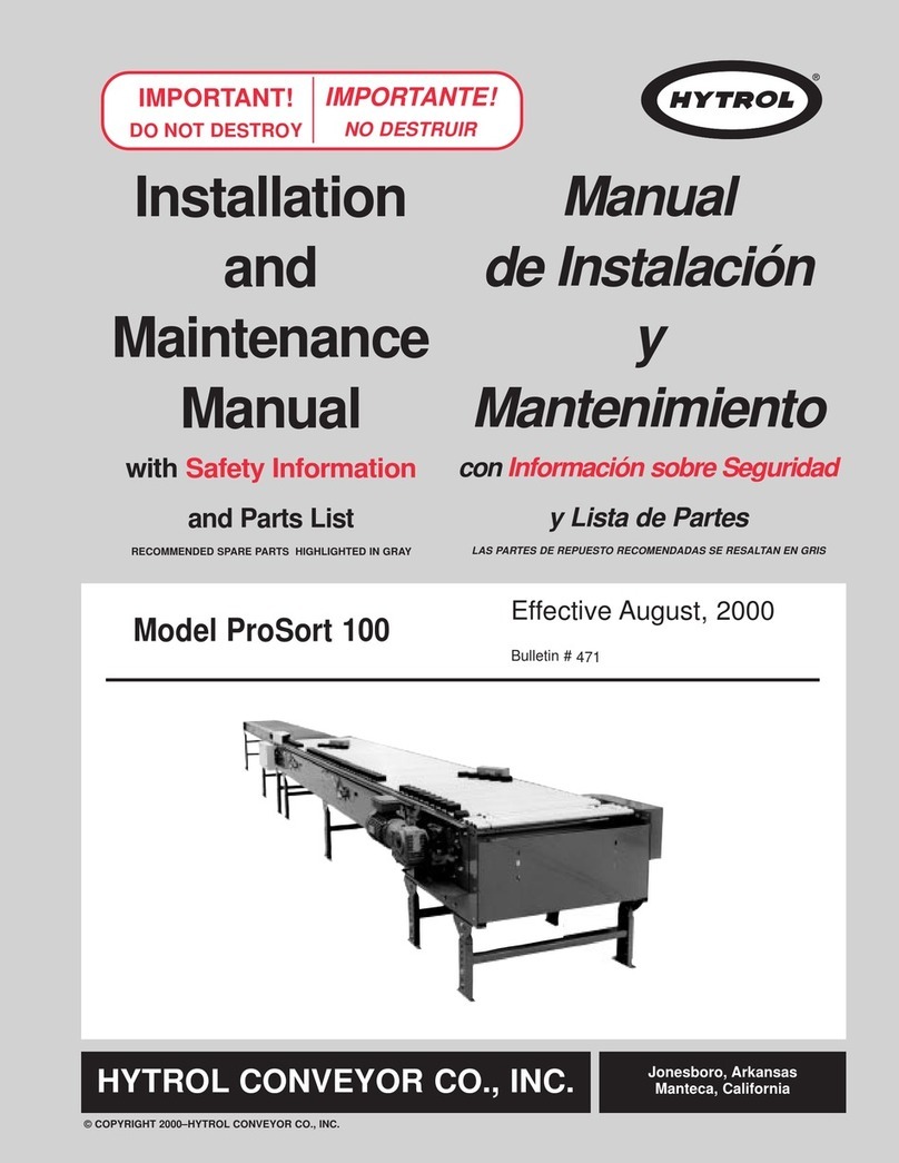 HYTROL ProSort 100 Manual