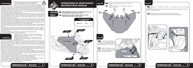 Tucano Urbano TERMOSCUD - R232X quick start guide