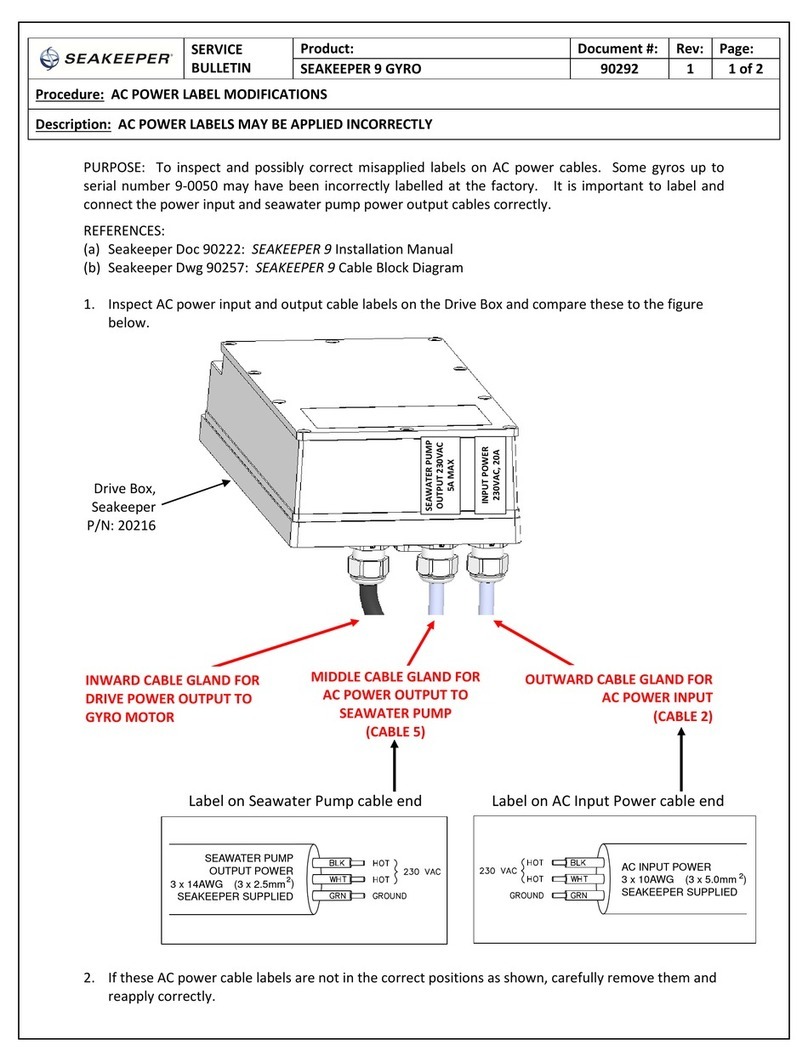Seakeeper 9 GYRO manual