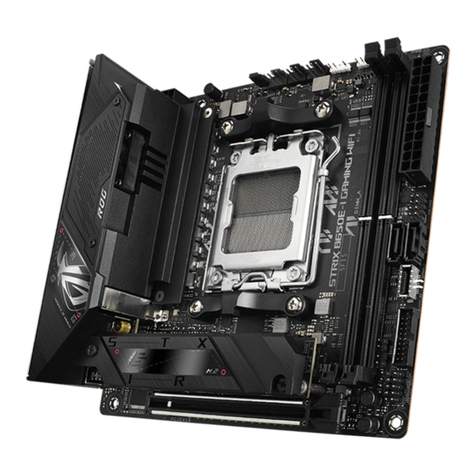 Asus ROG STRIX B650E-I GAMING WIFI User manual Asus ROG STRIX B650E-I GAMING WIFI User manual