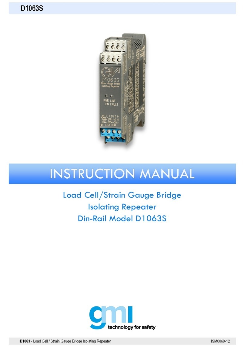 GMI D1063S instruction manual