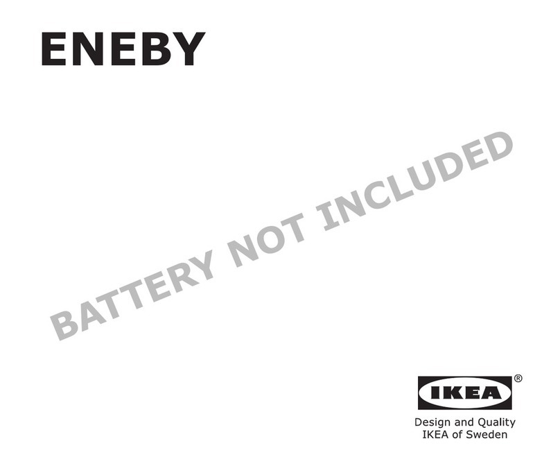 IKEA ENEBY User manual