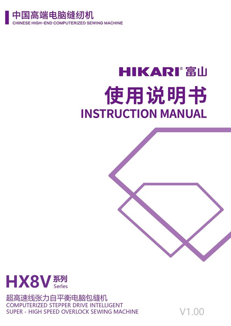 Hikari HX8V Serles User manual Hikari HX8V Serles User manual