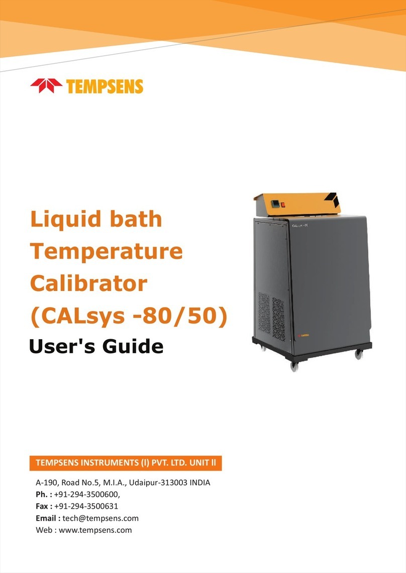 Tempsens CALsys -80 user guide
