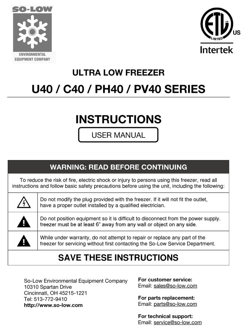 SO-LOW U40 Series instructions